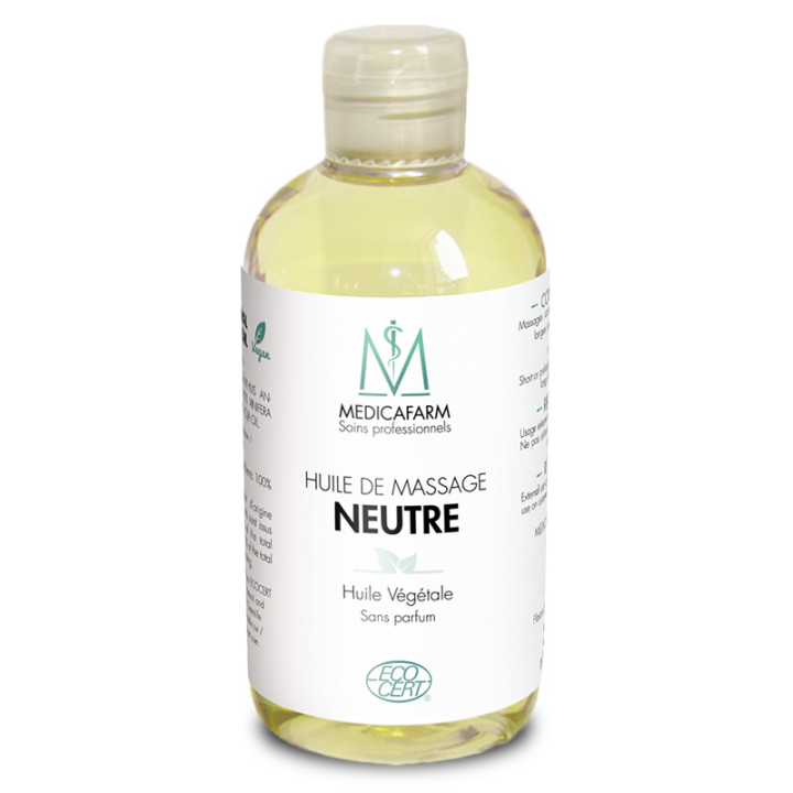 HUILE DE MASSAGE NEUTRE VEGETALE MEDICAFARM