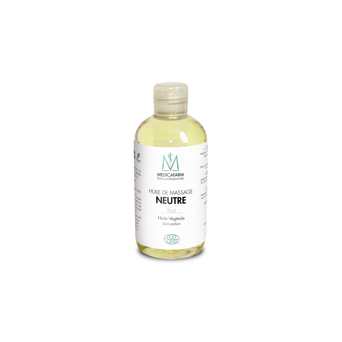 HUILE DE MASSAGE NEUTRE VEGETALE MEDICAFARM