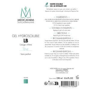 GEL LUBRIFIANT HYDROSOLUBLE MEDICAFARM