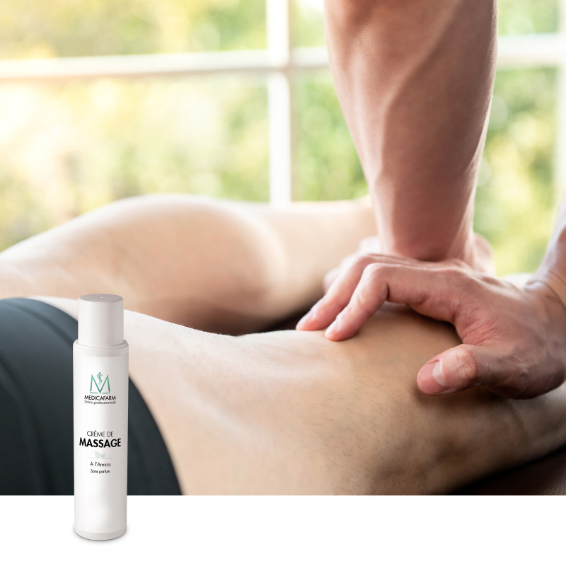 CRÈME DE MASSAGE À L'ARNICA CRÈME DE MASSAGE À L'ARNICA