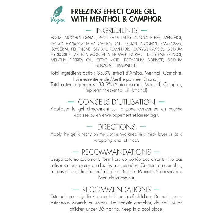 GEL DE SOIN CRYO-K MEDICAFARM