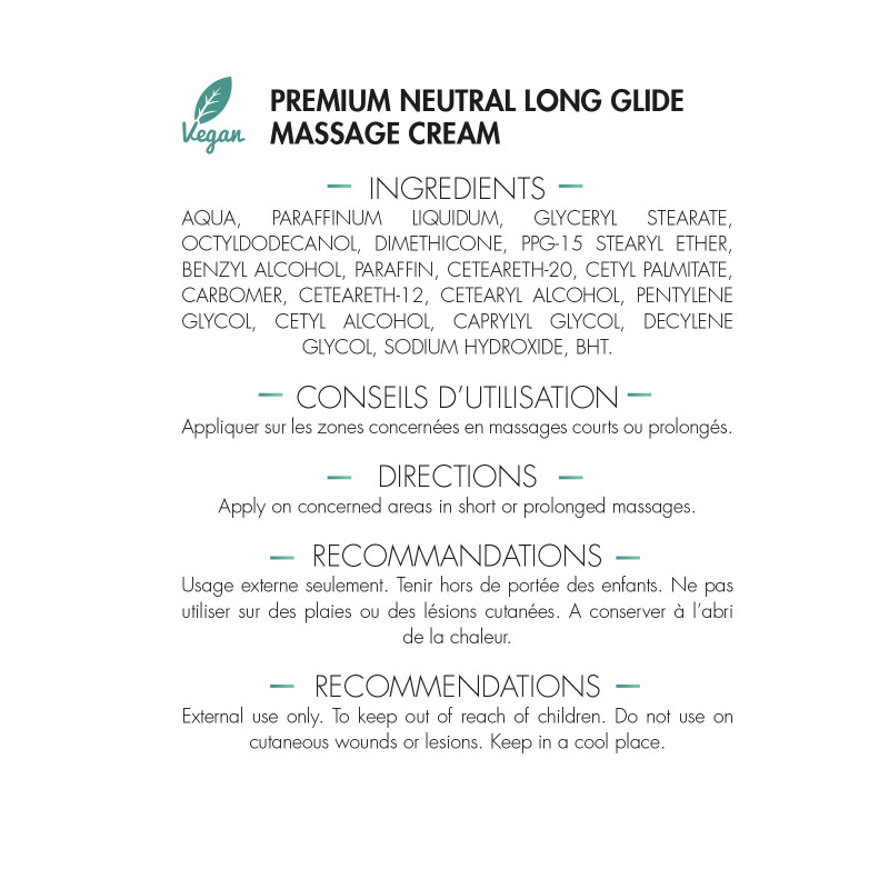 CRÈME DE MASSAGE NEUTRE PREMIUM MEDICAFARM CRÈME DE MASSAGE NEUTRE PREMIUM MEDICAFARM